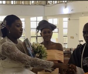 Nigerian Pastor Orders Bride To Remove Eyelashes At Wedding