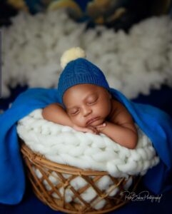 "I'll Go Against The World For You My Little Angel" - Chomzy Writes As She Celebrate Her First Son's 1 Month Birthday, Unveil His Face (PHOTOS)