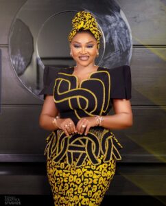 Actress Mercy Aigbe Reacts To Viral Video Of Her Husband, Kazim Adeoti Partying With His First Wife