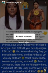 "What Happened To Women Supporting Women, Are You Not Aware Of What Queen May Is Going?...." - Uche Maduagwu Questions As He Bl@sts Yvonne Jegede Following Her Apologies To May Edochie (DETAIL)