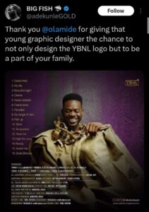 "Thank You For Giving That Young Designer A Chance"- Adekunle Gold Appreciates Olamide As His First Album Clocks 8 years