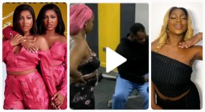 BBNaija: Video Of Handi D£stroying Biggie's Property in Heated Quarrel with Twin Sister Wanni Surfaces