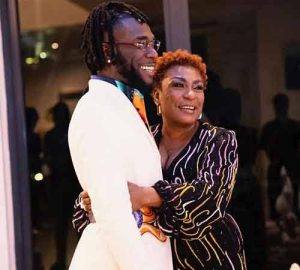 "I Can't Believe I Gave Birth to Such a Great Son!"-Burna Boy's Mother Reacts to His Hugo Boss Ad Campaign VIDEO & PHOTOS