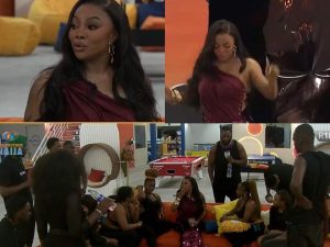 "You Guys Are Boring, We Need More Drama" – Toke Makinwa Says As She Surprises BBNaija S9 Housemates (VIDEO/PHOTOS)