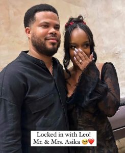 Davido's Manager And DJ Cuppy's Ex-Boyfriend, Asa Asika Gets Engaged (DETAIL)