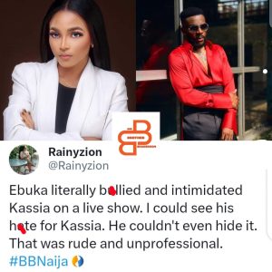 Ebuka on kassia