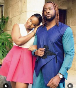 "Merging Of Bl00d & Sweat"- BBNaija Stars BamBam and Teddy A Celebrate Wedding Anniversary with Hilarious Reflection on Their Resemblance (VIDEO)