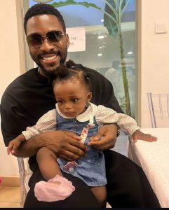 "You’ve Filled Our Hearts With Endless Joy, We Cherish And Adore You"- Tobi Bakre & Wife Celebrates Daughter's 1st Birthday