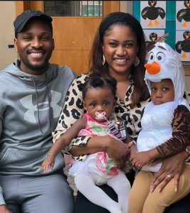 "You’ve Filled Our Hearts With Endless Joy, We Cherish And Adore You"- Tobi Bakre & Wife Celebrates Daughter's 1st Birthday