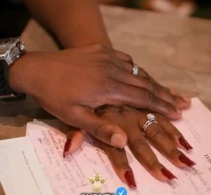 "I Am Beyond Blessed To Call You My Own"-Gospel Singer Peterson Okopi and Fashion Designer Prudent Gabriel Tie the Knot Legally (PHOTOS/VIDEO)