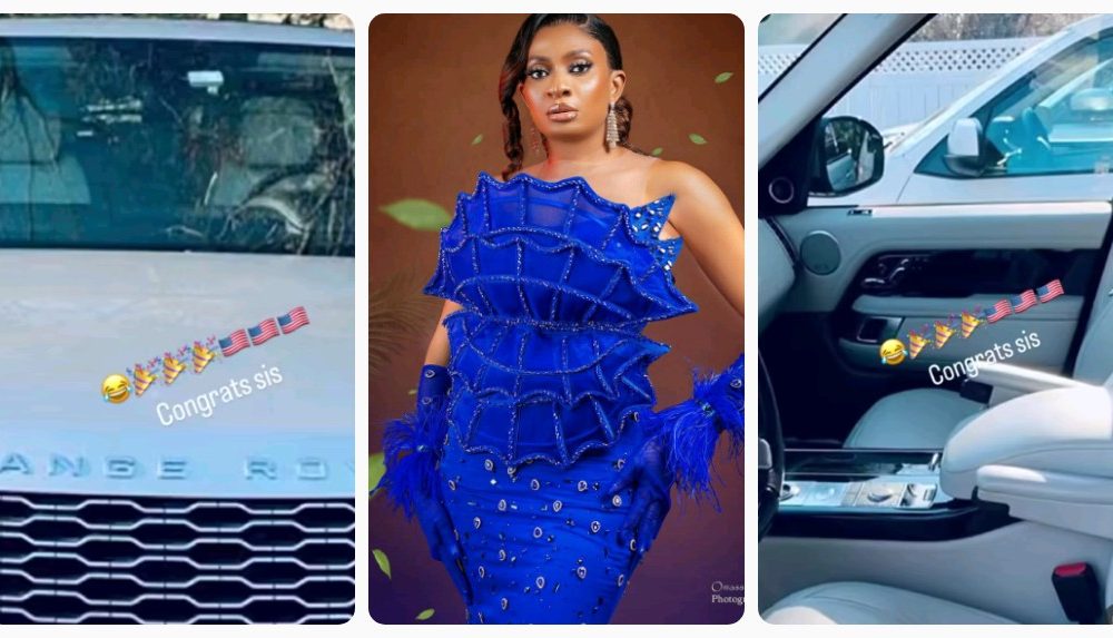 Fans Gift May Edochie Range Rover On Her Birthday (PHOTOS/VIDEO)