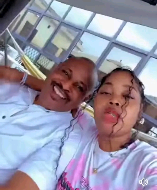 Saheed Balogun and his daughter, Zainab 