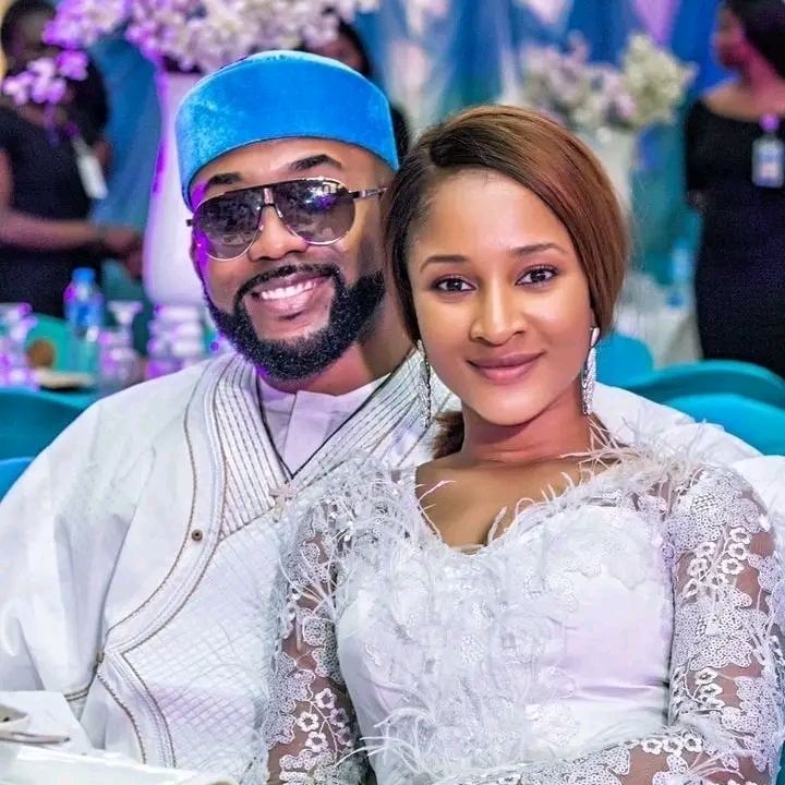 Adesua Etomi and banky W 