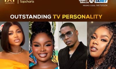 BBNaija Stars Wanni, Shaun, Onyeka, and BBMzansi’s Liema Nominated for Outstanding TV Personality of 2024