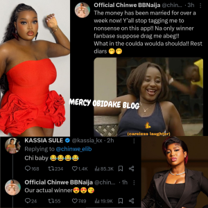 "I Went Home To 20 Million Naira From My ChiForce.."-BBNaija’s Chinwe Claps Back at Wanni’s Fans, Reveals The Actual Winner Of BBNaija S9 