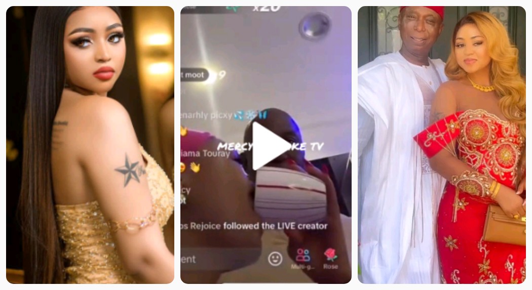 "Is There Something You’re Hiding from Me?" – Watch the Moment Ned Nwoko Playfully Questions Regina Daniels During TikTok Live (VIDEO)