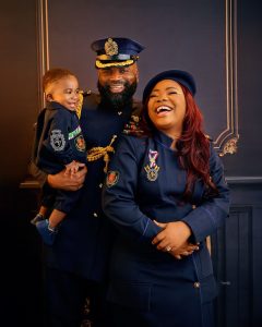 "You're A Smart, Handsome & Blessed Child"- Mercy Chinwo Celebrates Son's First Birthday (PHOTOS)