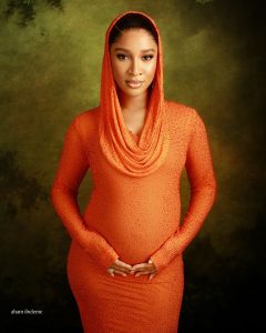 Congratulations In Order As Adesua Etomi and Banky W Share Heartwarming Maternity Photos for Their Second Child