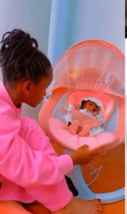 Rudeboy And His Partner, Ivy Ifeoma Welcome First Child (VIDEO, PHOTOS)