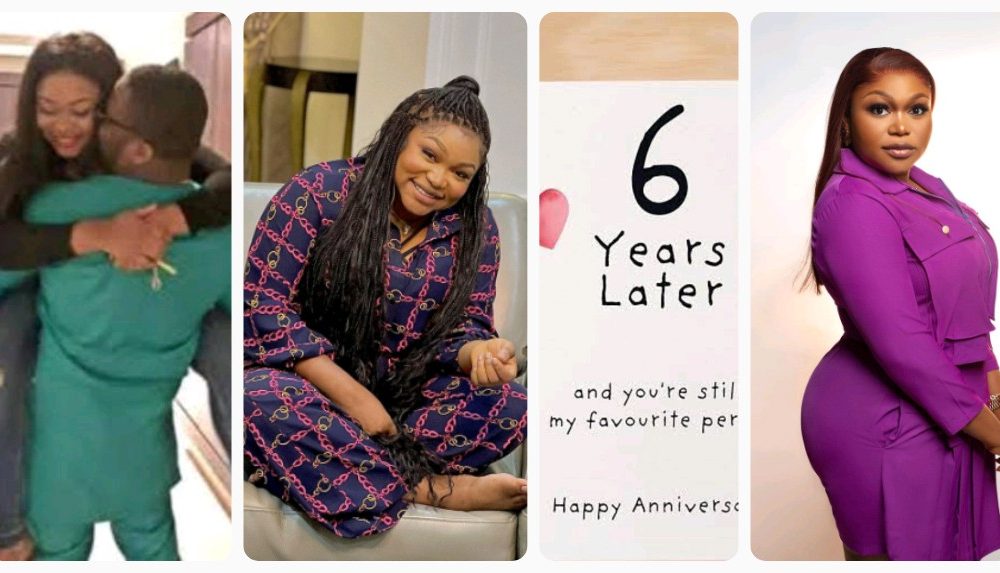 "6 Years Later & You're Still My Favourite Person, Happy Anniversary"- Actress Ruth Kadiri Celebrates Wedding Anniversary