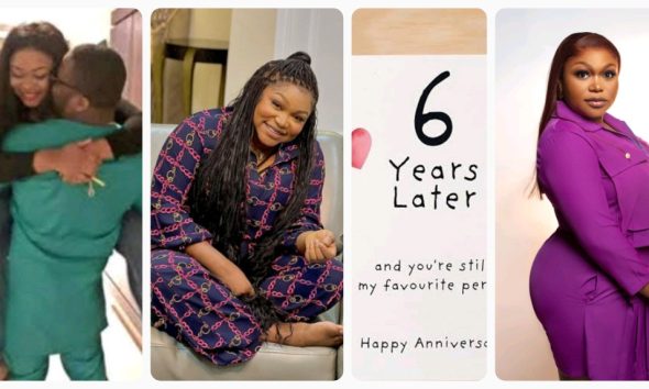 "6 Years Later & You're Still My Favourite Person, Happy Anniversary"- Actress Ruth Kadiri Celebrates Wedding Anniversary